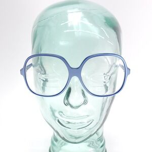 Designs By Ruth 140-DNX 2 Vintage 70s Oversized Square Brown Eyeglasses Frames